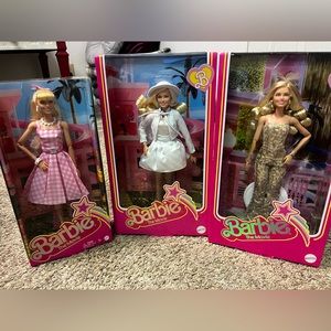 New Barbie the movie doll bundle of 3.